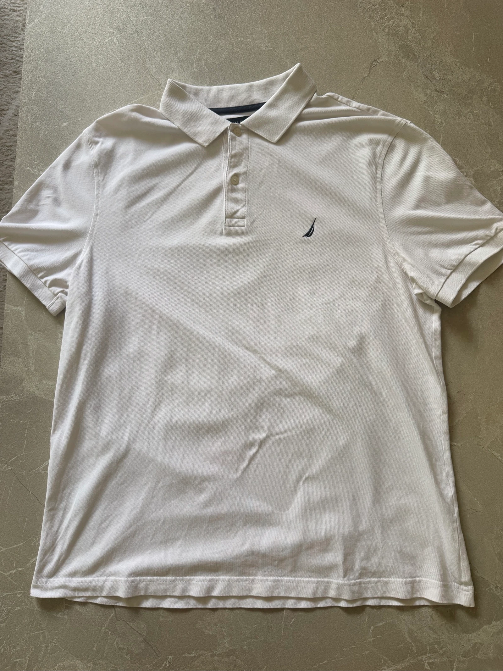 Polo Nautica blanco clásico - Talla L – photo 2